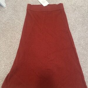 Sezane Naelle knit skirt